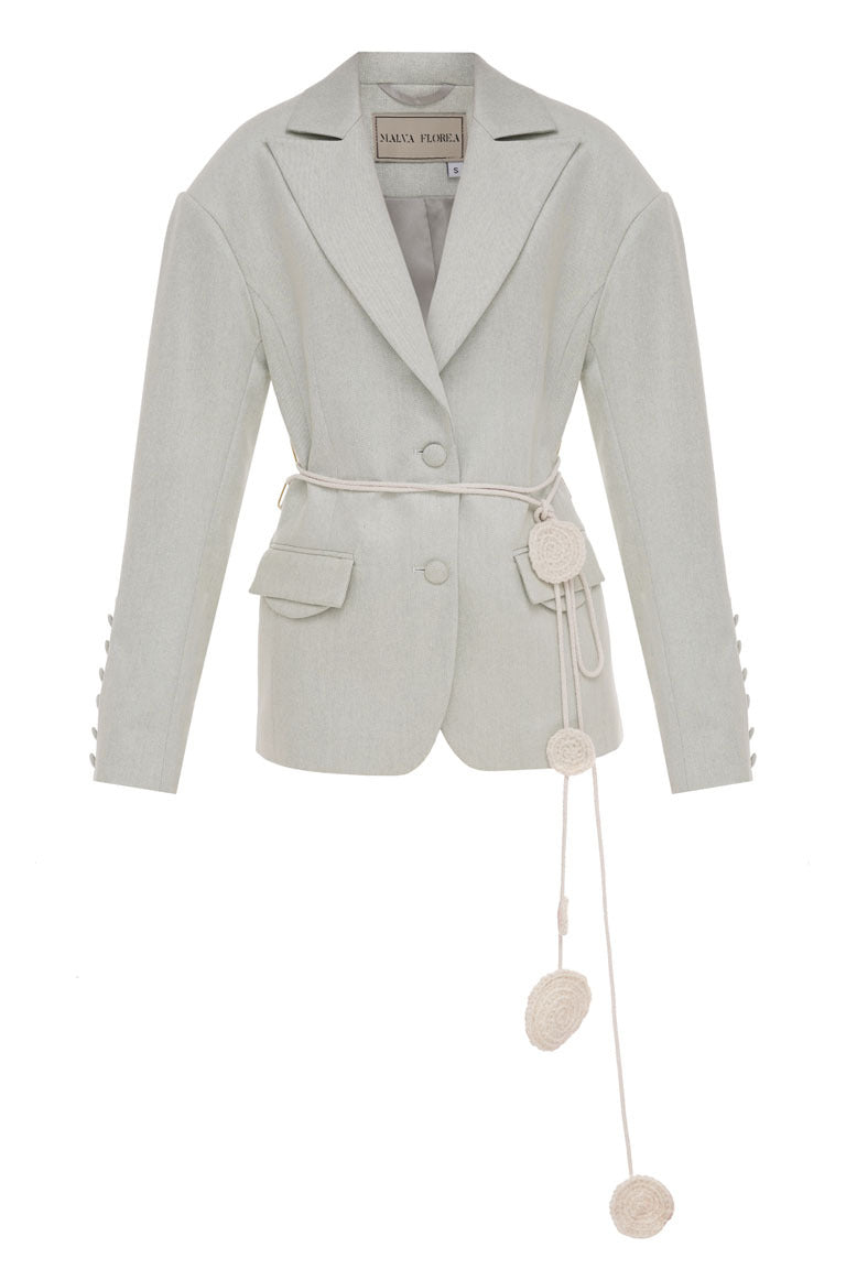 Pistachio oversized jacket