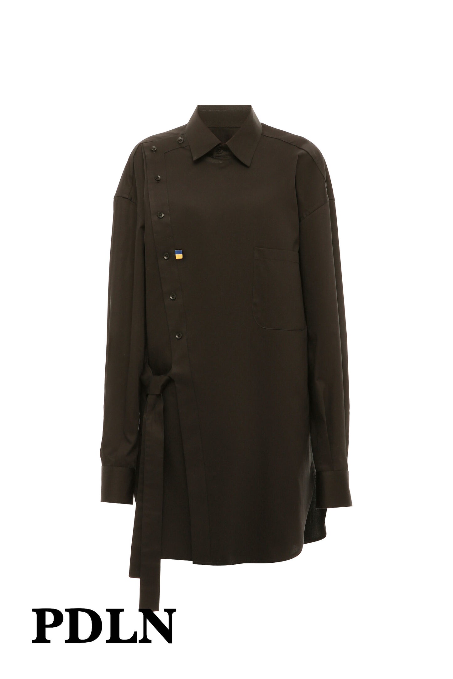 Unisex oversized cotton shirt
