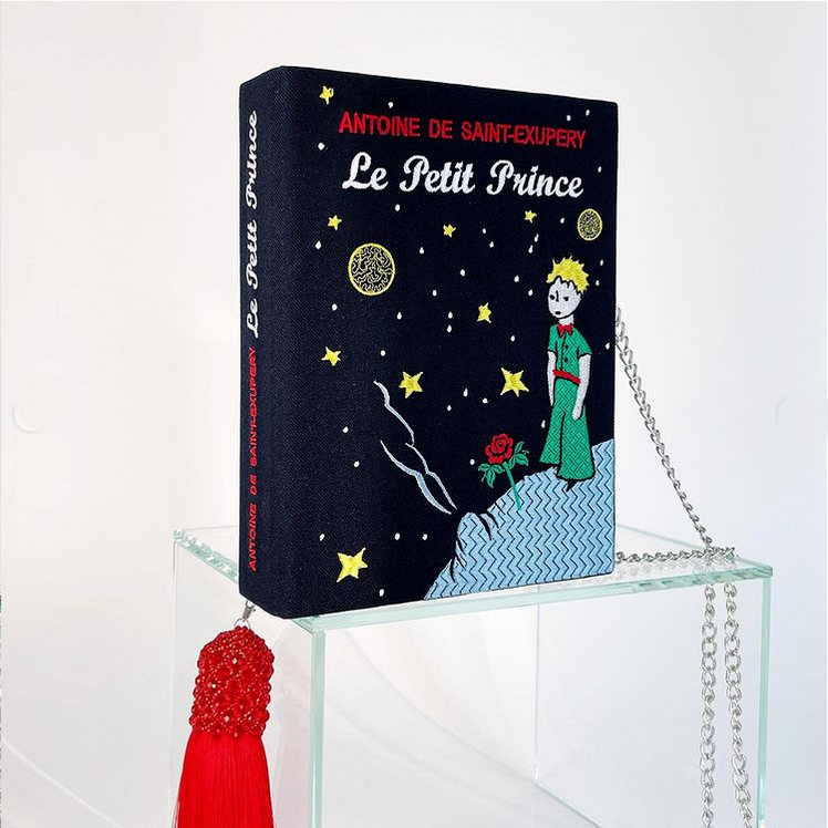 Embroidered clutch Prince