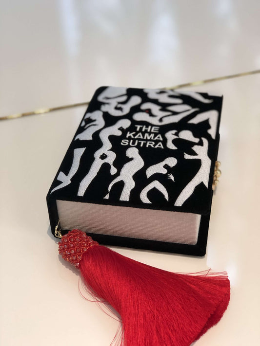 Embroidered clutch Kamasutra