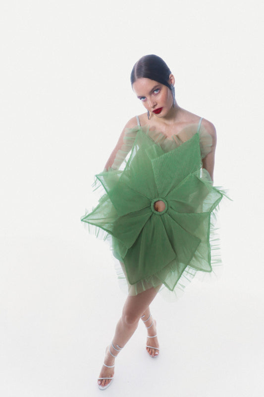 Dress in fern