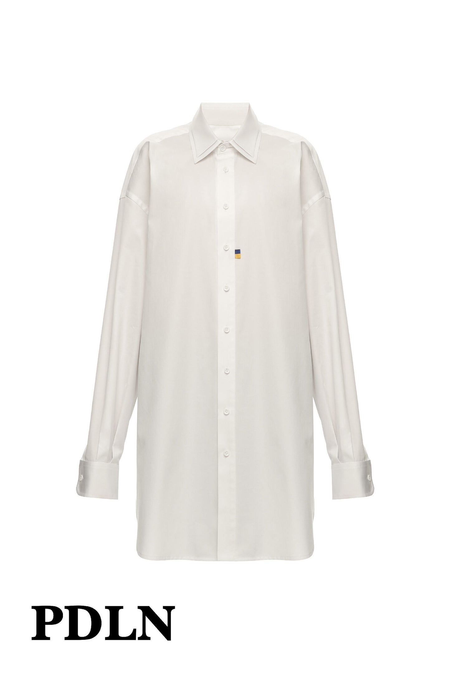 Unisex oversized cotton shirt
