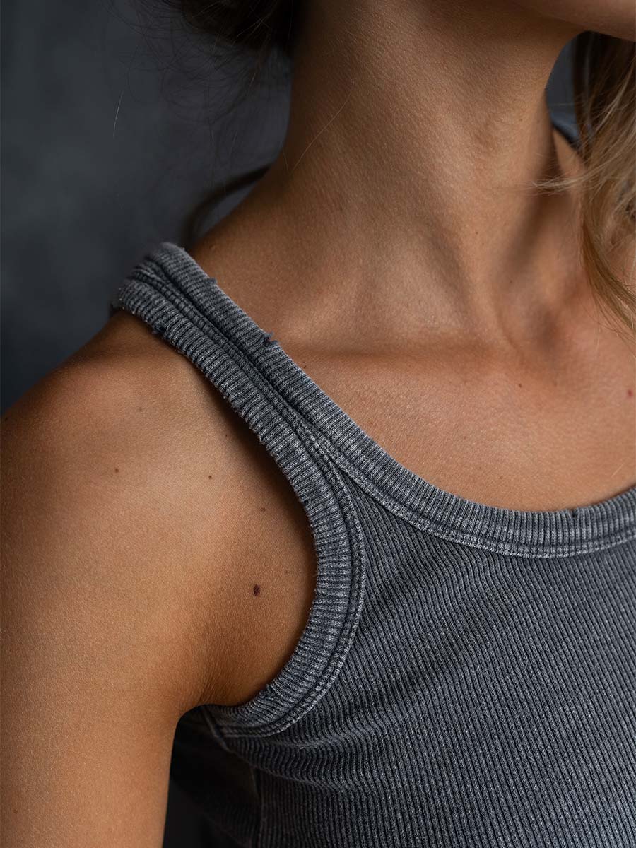Gray color top